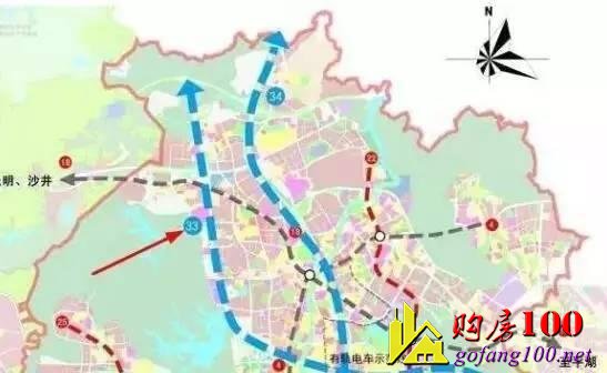 深地铁33号线规划曝光 龙华将有地铁利好百万人